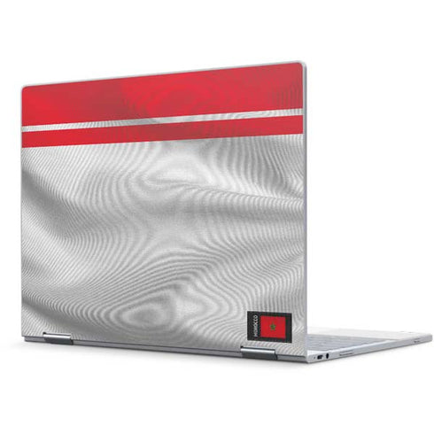 Morocco Soccer Flag Pixelbook Skin